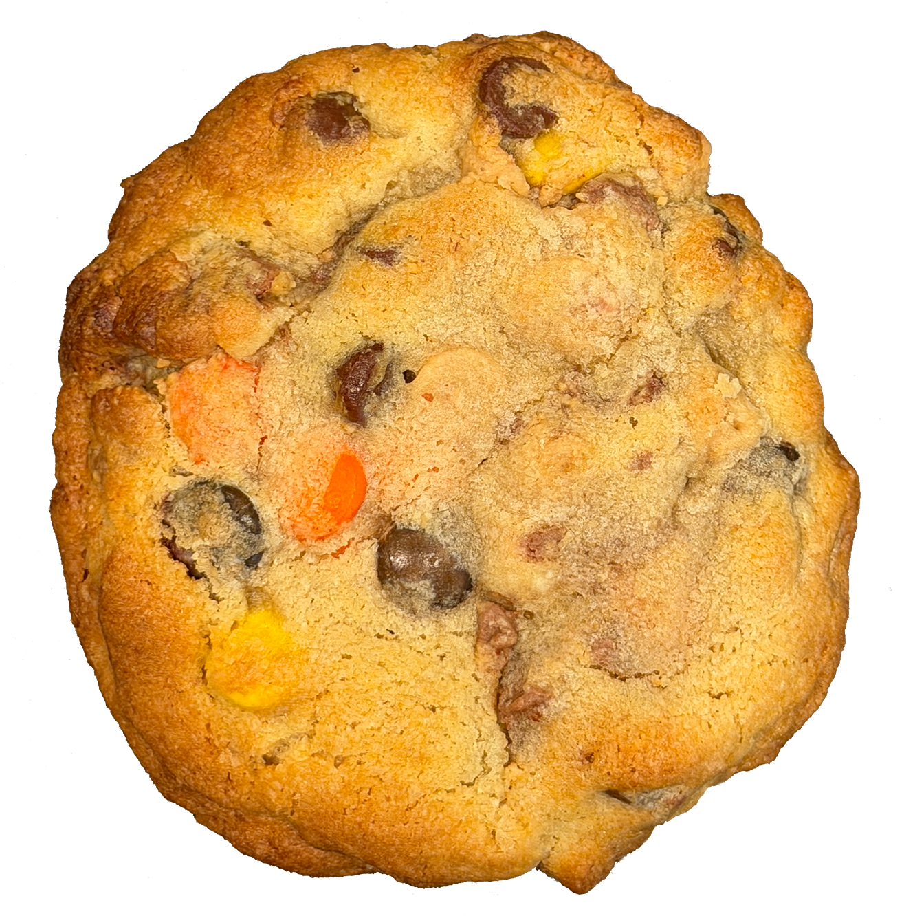 Reeses Pieces, Peanut Butter Cup, Peanut Butter Chip Cookie